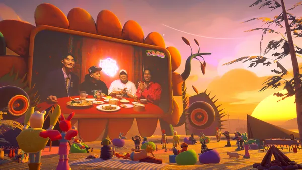 夕陽小鎮-露天電影院