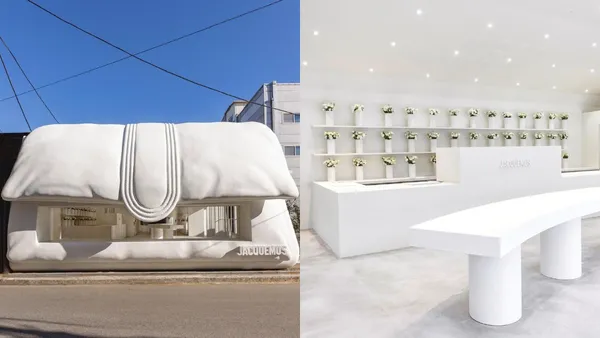 首爾街頭出現一枚巨型「枕頭包」？JACQUEMUS 最新快閃咖啡廳，破格造出超現實視覺體驗