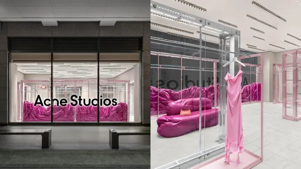 Acne Studios 台灣首店正式開幕！以金屬粉為主調，搭配一貫極簡陳列致敬品牌精神