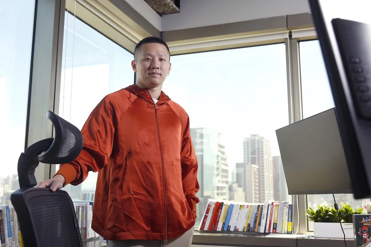 趙捷平建議：「可以把不同的知識結合在一起，才是未來需要的人才。」 
圖／ 侯俊偉 攝影