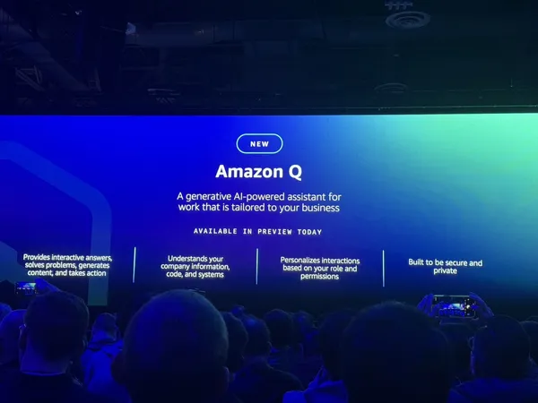 AWS reinvent 2023 Amazon Q