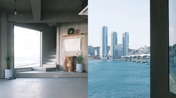 在倚海而生的咖啡館，啜一口釜山滋味——釜山影島舊宅改造咖啡廳 Having moment