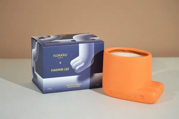FLORAÏKU HAKMIN LEE x 貓咪香氛蠟燭_綠茶 400g NT$4,800_單品圖
