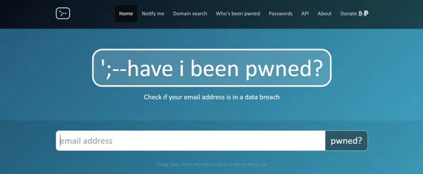 have i been pwned官網