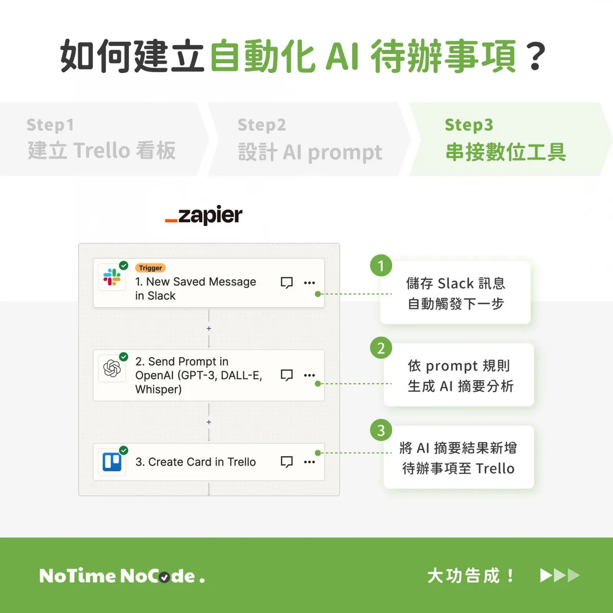 建立自動化AI待辦事項-Step3