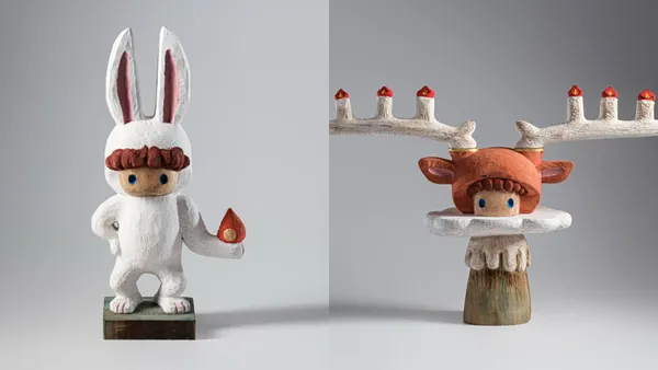 《神獸所在》第二站開展！攜手「貝克傢俱」台中旗艦店，展出日本藝術家 Miho Ishida 療癒木雕