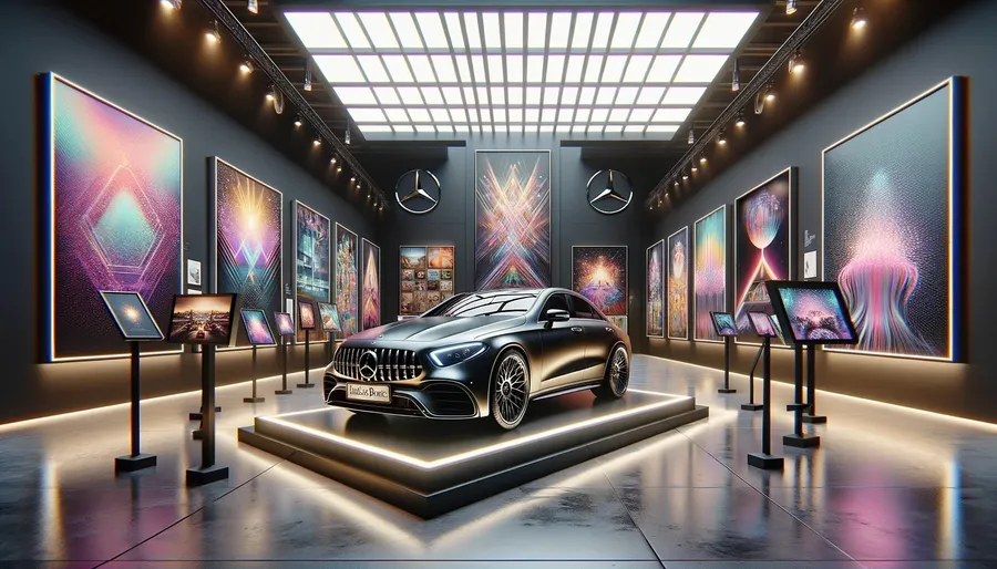 儀錶板就是藝廊！賓士為何把NFT展示塞進車內？最「人性化」的AI助理有多貼心？