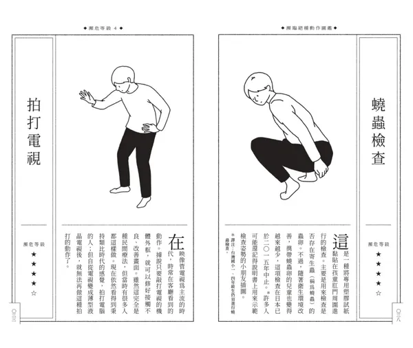 瀕臨絕種動作圖鑑