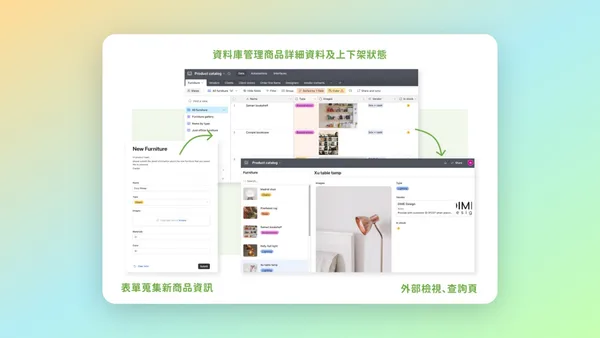 Airtable 資料管理前、中、後應用情境