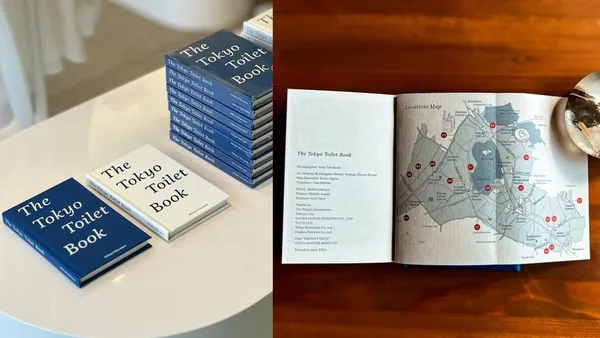 the Tokyo toilet book