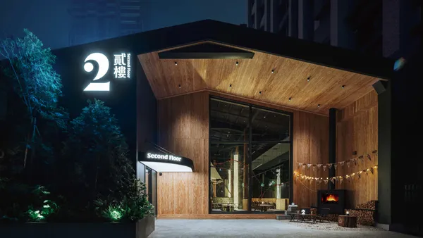 貳樓「林口露營概念店」新開幕！隱身於住宅中的獨棟門店，猶如一座山中木屋