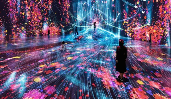 直擊東京麻布台之丘「teamLab 無界」