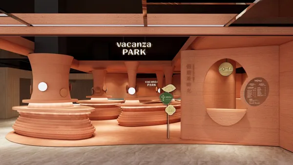 「vacanza park」京站永續概念店亮相！首間以再生建材打造，橘紅色調彷彿置身美國羚羊峽谷