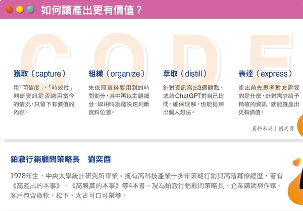 139如何讓產出更有價值？