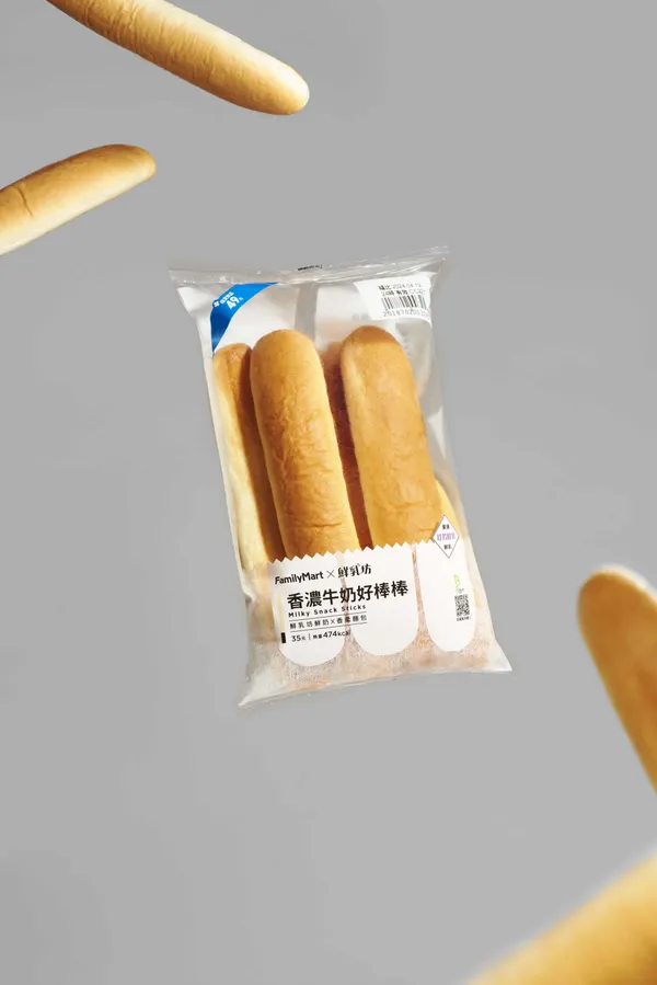 全家便利商店「麵包包裝」