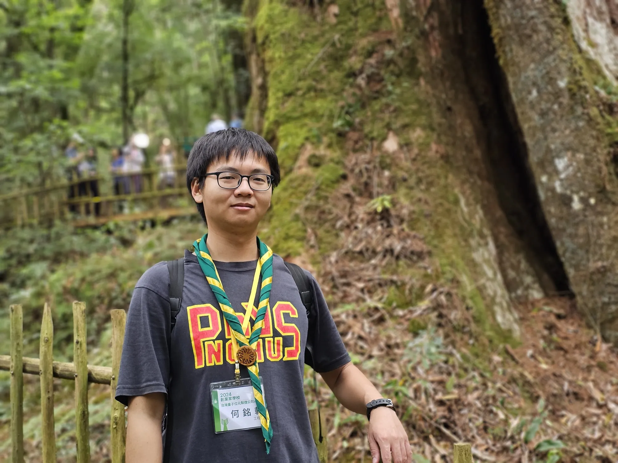 Ming Hsuan Ho, a member of the TQMC team