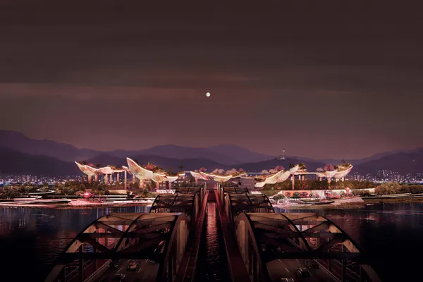 Heatherwick Studio 操刀首爾公園「Soundscape」