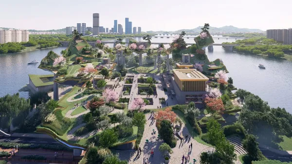 Heatherwick Studio 操刀首爾公園「Soundscape」