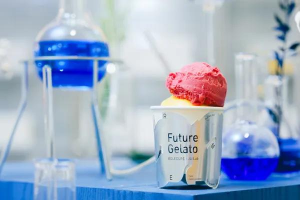 分子藥局聯手台中「JLI lab」研發出無麩質、無蛋奶的「Future Vegan Gelato未來