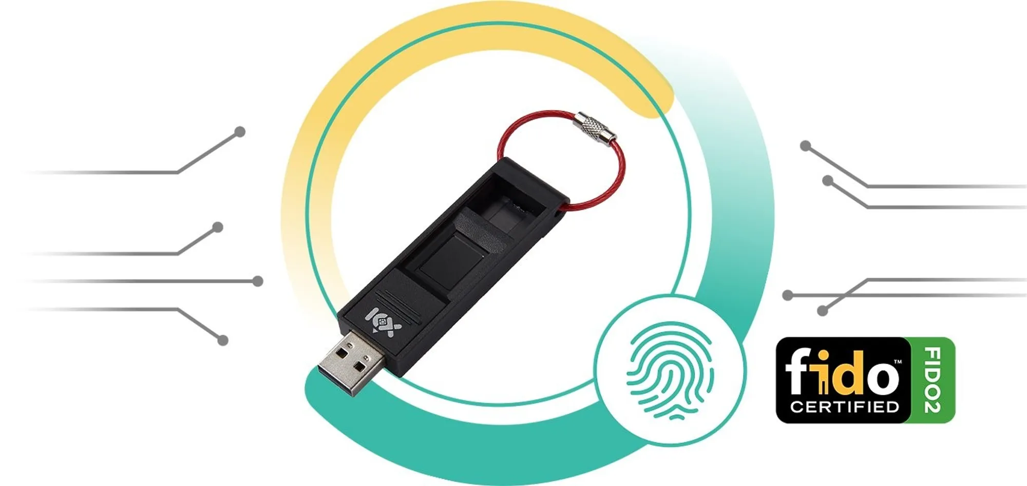 KeyXenticの生体認証機能を備えたスマートキー