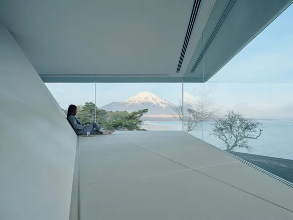 在富士山山腳下做桑拿