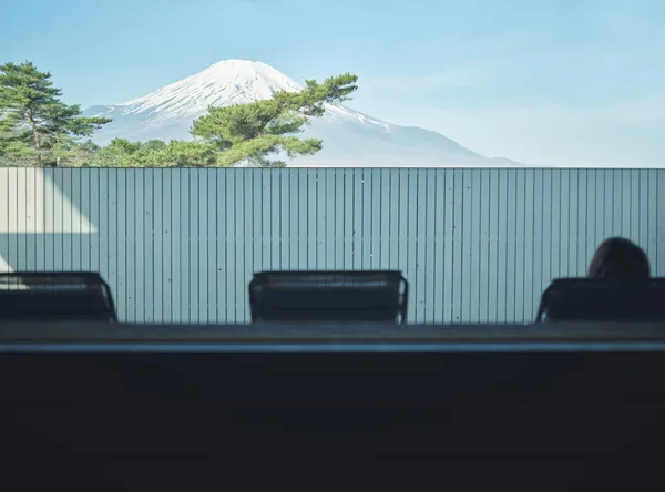 在富士山山腳下做桑拿