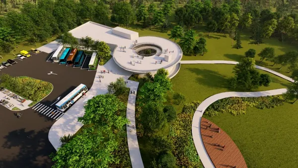 屏東恆春「出火地質公園」2/1 開幕！純白環形廣場結合水池、觀景眺望台，打造水火共生景觀
