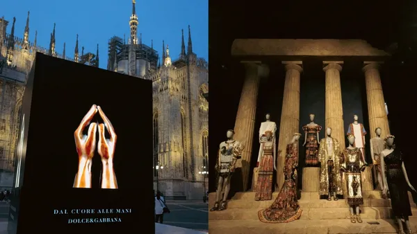 米蘭王宮舉辦首展！Dolce&Gabbana《從心到手》展出經典、全新高定系列，揭全球巡迴計畫