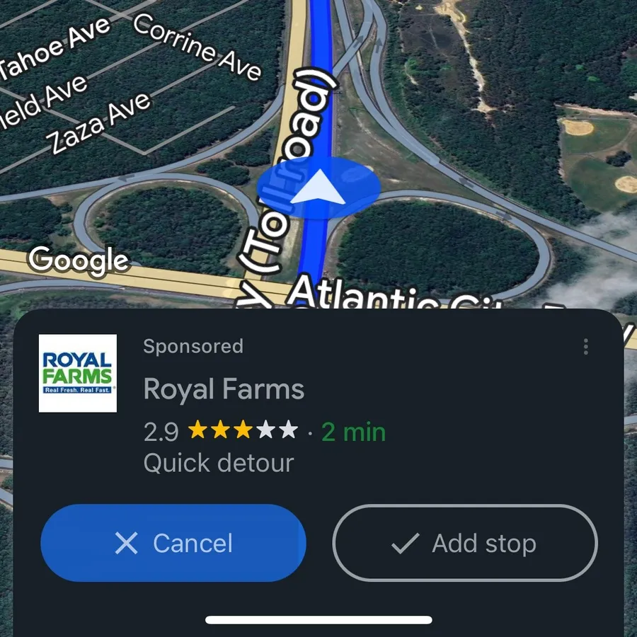 Google地圖存安全性疑慮？駕駛稱「導航過程中跳出廣告」，Google廣告部門澄清了