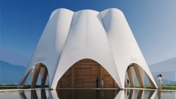 2025 大阪世博會卡達館設計公開！隈研吾攜手卡達博物館，打造 1,200 平方米「海上帆船」
