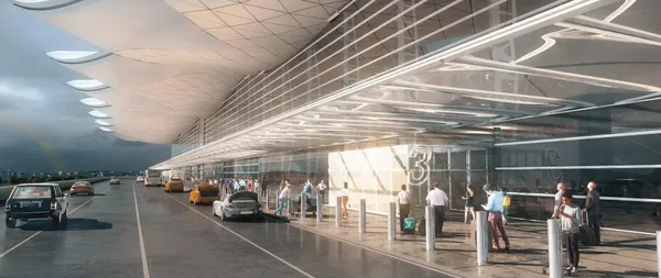 高雄國際機場「全新航廈」模擬圖曝光