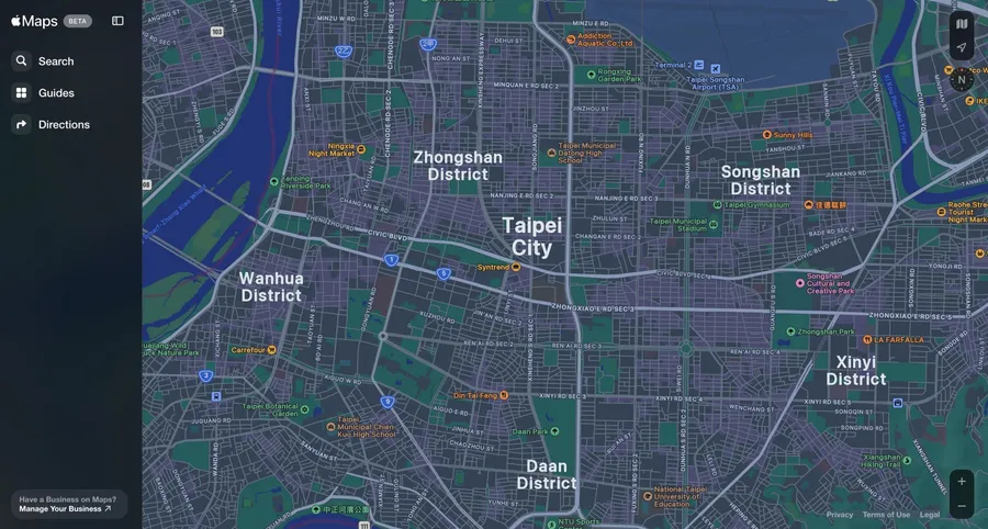 Apple Maps網頁版上線了！Windows用戶也能用「挑戰Google Map」，亮點功能有哪些？