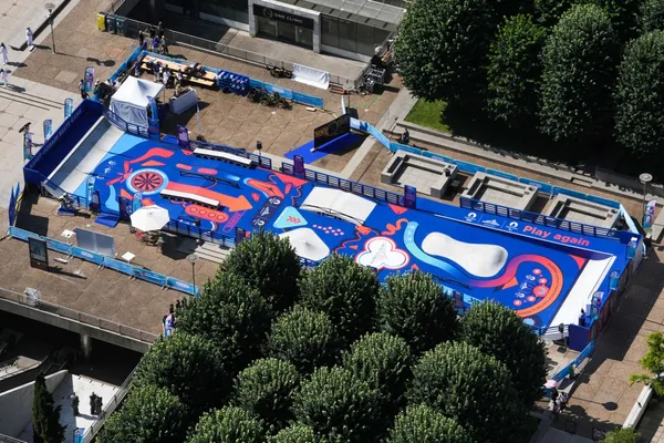 巴黎奧運首座 3D 列印滑板公園