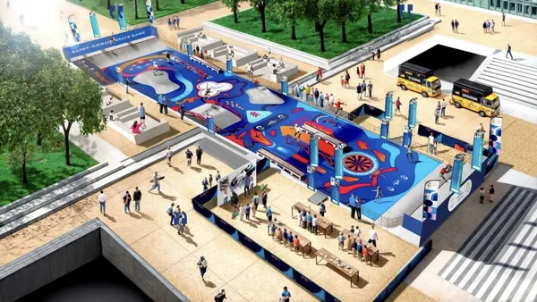 巴黎奧運首座 3D 列印滑板公園