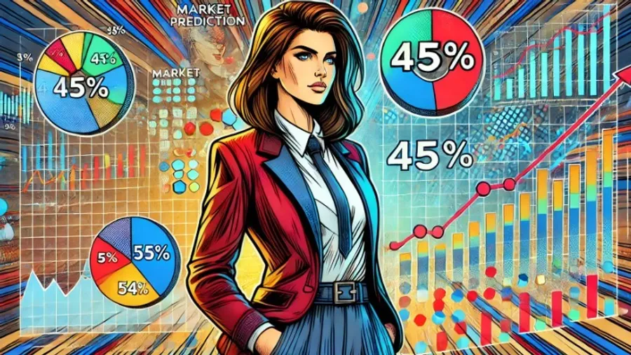 哈里斯在預測市場Polymarket上勝選機率創新高！發生什麼事？