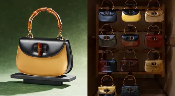 Gucci 《BAMBOO 1947：昔日與今日》銀座開展！傳統工匠與藝術家重新詮釋 60 款古董竹節包