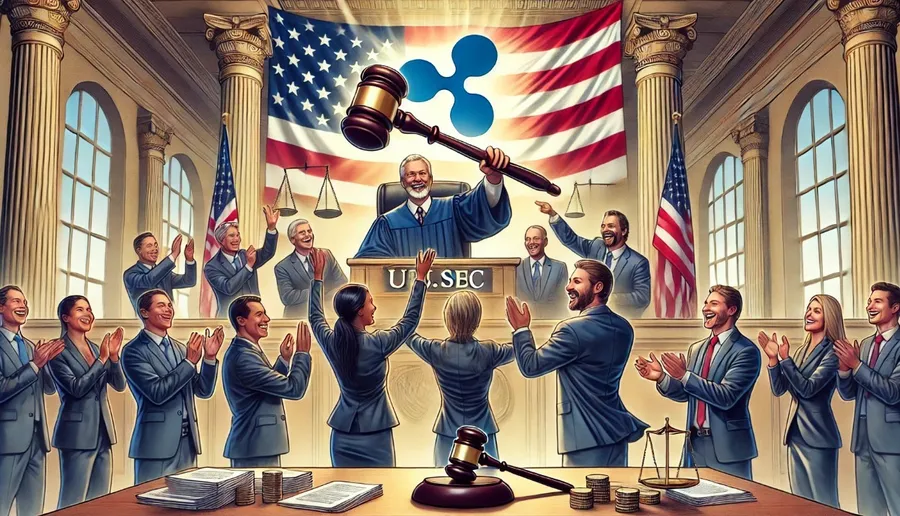 Ripple連續第四次「勝訴」！被罰1.25億美元遠低預期，XRP一路飆升
