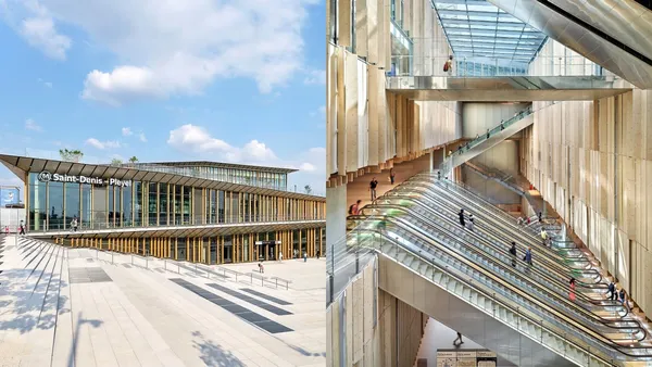 大巴黎快線最大車站啟用！隈研吾設計 Saint-Denis Pleyel 地鐵站，多層次結構模糊城市界線
