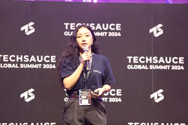 Tappay 代表於 2024Techsauce Global Summit參與Taiwan Tec