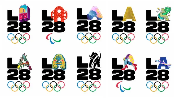2028 洛杉磯奧運會徽 Logo