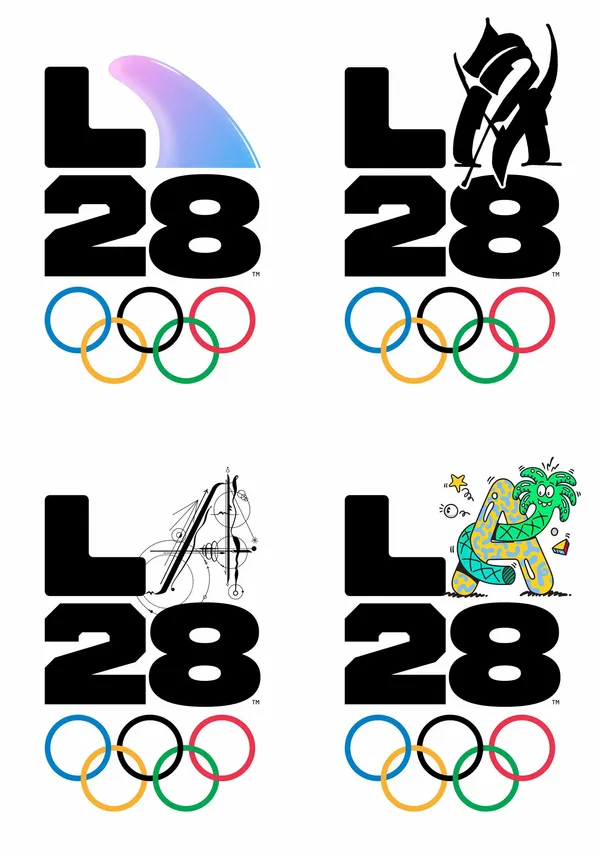 2028 洛杉磯奧運會徽 Logo