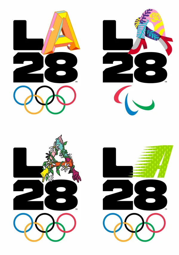 2028 洛杉磯奧運會徽 Logo