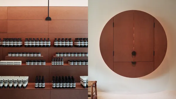 從傳統市場汲取靈感，Aesop 台中概念店亮相：抿石子、紙箱色系，攜手日本建築事務所詮釋在地風貌