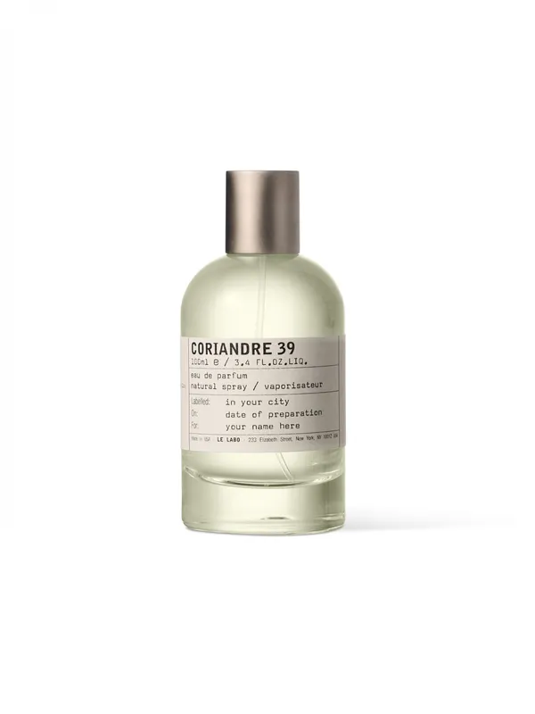 有香菜味嗎？Le Labo 新香「芫荽39」登場