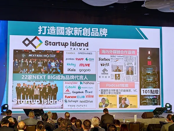 國家新創品牌 Startup Island TAIWAN成果展示。