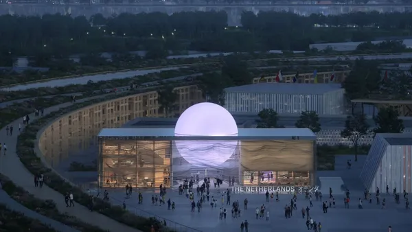 2025 大阪世博荷蘭館設計亮相！圓形結構象徵循環利用，中央發光球體展現永續能源創新