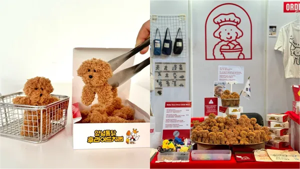 韓式炸雞降落文博會 IP 館！韓國創作者 Cafe and Hof 來台，以可愛貴賓狗玩偶擄獲粉絲的心