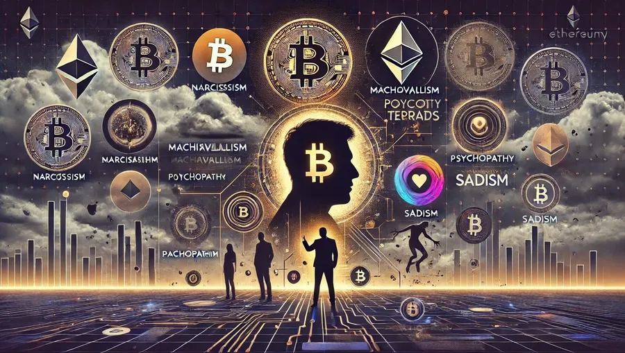 這說的是我嗎？研究顯示加密貨幣持有者具「黑暗四人格」，作者：不應過度解讀