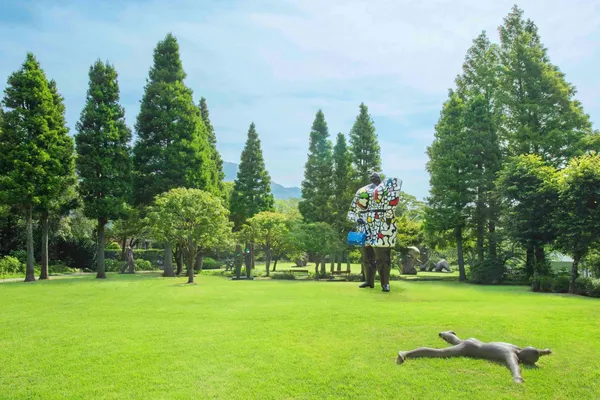 箱根雕刻之森美術館改造 28 米足浴