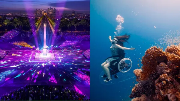 2024 巴黎帕運開幕式首次戶外舉行！以英國輪椅藝術家 Sue Austin 為靈感，帶來全新帕奧視角